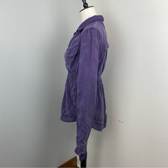 Lululemon Inner Peace Reversible Jacket Concord Grape Sz 6 Full Zip - Picture 14 of 15